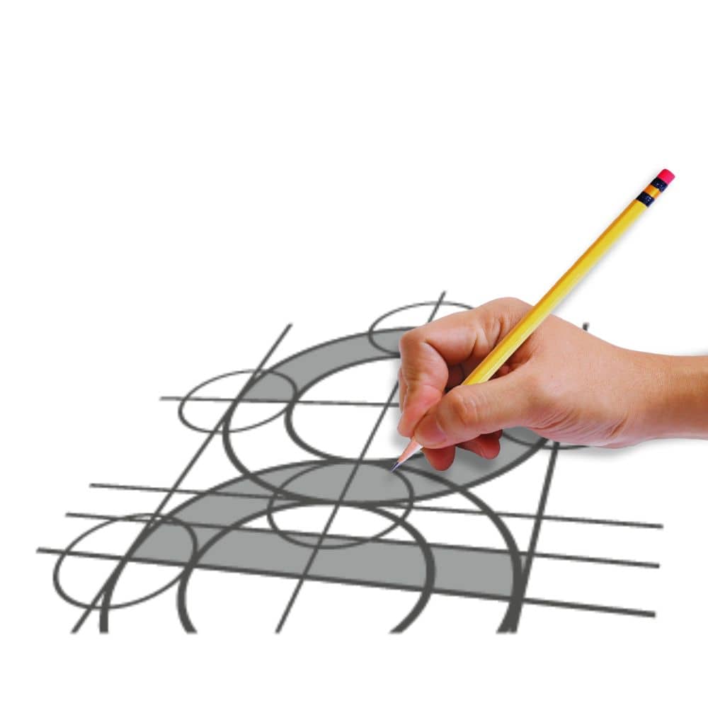 identité visuelle crayon agence eodys