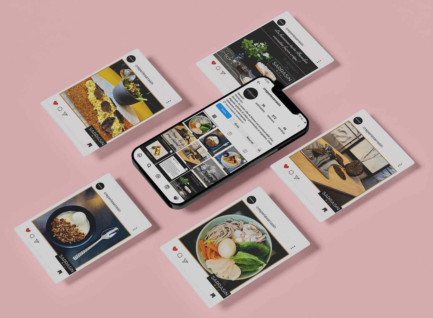 mockup sarrasin instagram réseau eodys