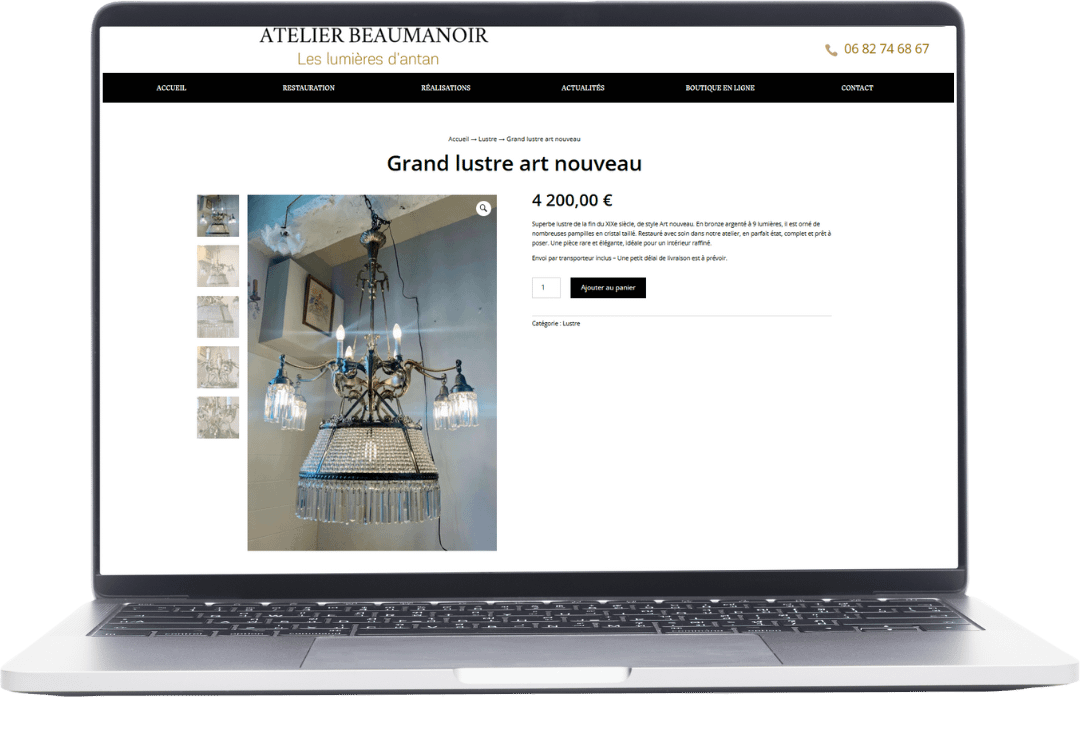 site e commerce en morbihan